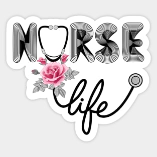 Nurse Life Sticker